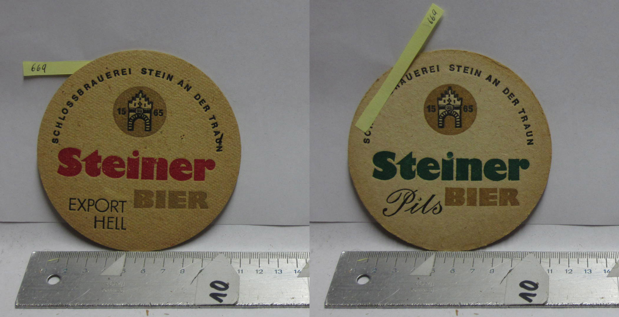 669 - Steiner Bier, Schlossbrauerei Stein an der Traun